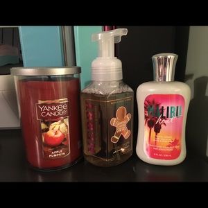 Yankee Candle and Bath & Body Works